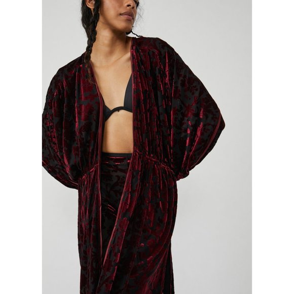 FREE PEOPLE Magic Hour Kimono / Midnight Combo - Picture 7 of 10